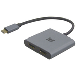 ＵＳＢ　Ｔｙｐｅ－Ｃ　ｔｏ　デュアルＨＤＭＩディスプレイアダプター（ＰＤ対応）　■２営業日内届