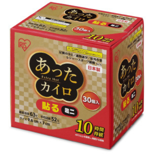 あったカイロＥＸ　貼るミニ　３０個　【お取り寄せ品】６営業日以内届