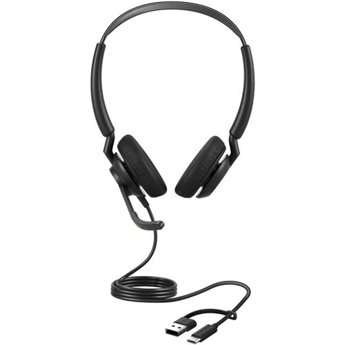 ジャブラ Jabra コンタクトセンター用USBヘッドセット USB－C／A 両耳 