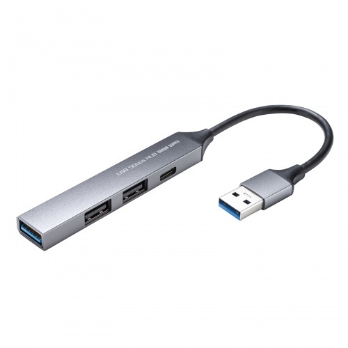 ＵＳＢ　５Ｇｂｐｓ　４ポート　コンボ超スリムハブ　ＵＳＢ－５Ｈ２５ＧＭ　■お取り寄せ品