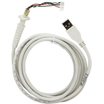 Ｌ－２２Ｘ／ＯＰＬ－６８４５Ｓ用　ＵＳＢ接続タイプ　２ｍケーブル（白）　■お取り寄せ品