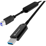 １０Ｇｂｐｓ対応光ファイバＵＳＢケーブル　Ａ－Ｂ　５ｍ　ＡＵＮ－２Ｍ２－００５　■お取り寄せ品