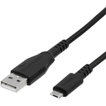 ｍｉｃｒｏＵＳＢケーブル／超タフ／１ｍ／ブラック　ＯＷＬ－ＣＢＡＭＡ１０－ＢＫ　■お取り寄せ品