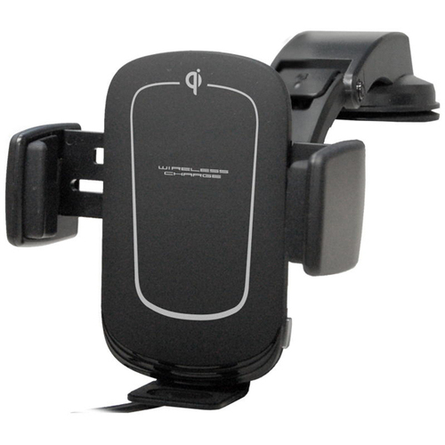 Ｑｉ自動開閉ホルダー　回転機能付　手帳対応　キャパシタ付　吸盤取り付け　ＫＷ－２１　■お取り寄せ品