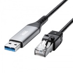 ＵＳＢ　Ａ　ＬＡＮ変換ケーブル（Ｇｉｇａｂｉｔ対応・２ｍ）　ＫＢ－ＳＬ６ＡＬＡＮ０２ＢＫ　■お取り寄せ品