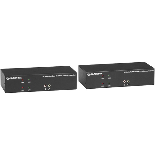 デュアルディスプレイ対応ＫＶＭエクステンダーキット　（ＤＰ／ＵＳＢ／ＣＡＴｘ／４Ｋ対応）　■お取り寄せ品