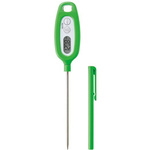 デジタル温度計　グリーン　【お取り寄せ品】９営業日以内届