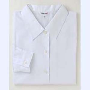 長袖ブラウス　ホワイト　１７号　　ＡＲ１４３３－１