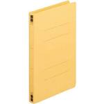 フラットファイル樹脂とじ具　Ａ５縦　黄　１００冊