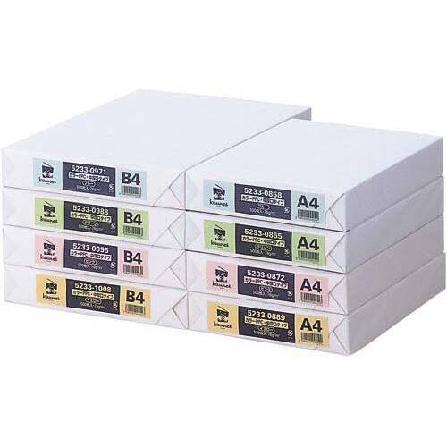 カラー用紙（厚口）中厚口７６ｇ　Ｂ４　黄　５００枚