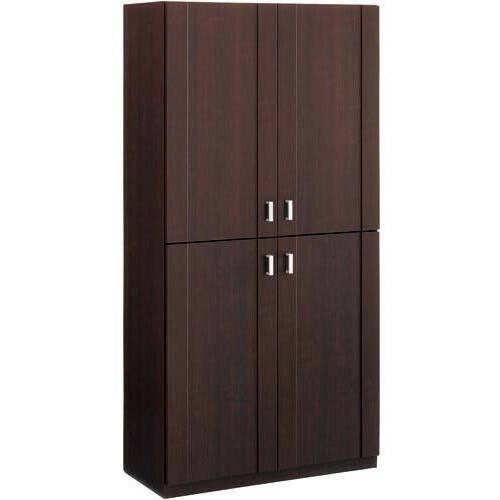 マネージメントＳ３５０　両開き書棚　木扉　【組立サービス付】