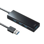 急速充電ポート付きＵＳＢ３．１　Ｇｅｎ１　ハブ　ＵＳＢ－３Ｈ４２０ＢＫ　■２営業日内届