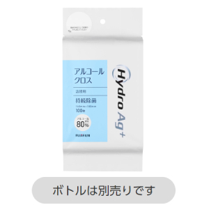 Ｈｙｄｒｏ　Ａｇ＋　アルコールシート（クロス）　アルコール８０％　１００枚入＜詰替用＞