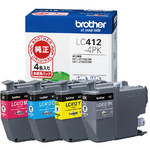 ブラザー 純正インク LC411－4PK 4色パック