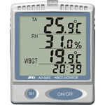 熱中症指数計　／　熱中症指数モニター　壁掛・卓上形　熱中症指数計　ＡＤ－５６９３