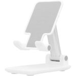 高さ調整ができる折り畳みスマホスタンド　ＷＨ