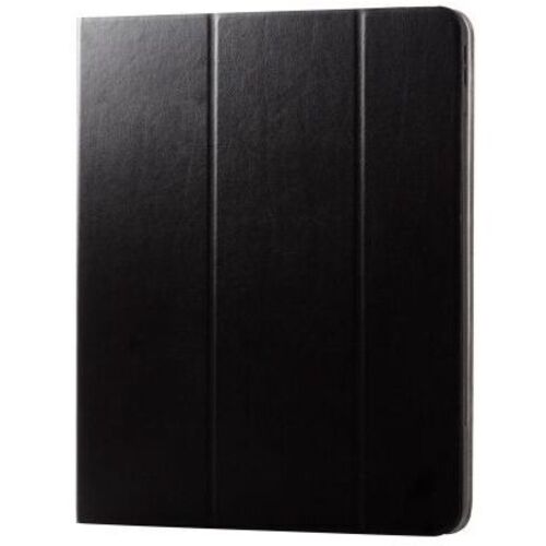 １３インチｉＰａｄ　Ａｉｒ（Ｍ２）ソフトレザーケース／ドローイングアングル／３６０度回転／ブラック　■お取り寄せ品