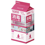 スコッティ　ウェット　消毒　アル　詰替　７０枚&times;４