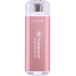 スティックＳＳＤ　ＥＳＤ３００　ＵＳＢ　Ｔｙｐｅ－Ｃ　１０Ｇｂｐｓ　５１２ＧＢ　ピンク　■お取り寄せ品