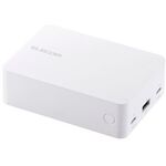 モバイルバッテリー／２００００ｍＡｈ／６７Ｗ／残量表示／ホワイト　ＤＥ－Ｃ７２Ｌ－２００００ＷＨ　■お取り寄せ品