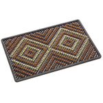 テラマット　ダイヤ　コーヒー　６００×９００　【お取り寄せ品】９営業日以内届