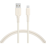 Ｌｉｇｈｔｎｉｎｇシリコンケーブル　１ｍ　アーモンドミルク　ＭＯＴ－ＳＣＢＡＬＧ１００－ＡＭ　■お取り寄せ品