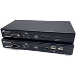 ＬＡＮケーブル、光ケーブル両用ＫＶＭ切替延長器（ＨＤＭＩモニタ）／ＩＰ７０３シリーズ送信器　■お取り寄せ品