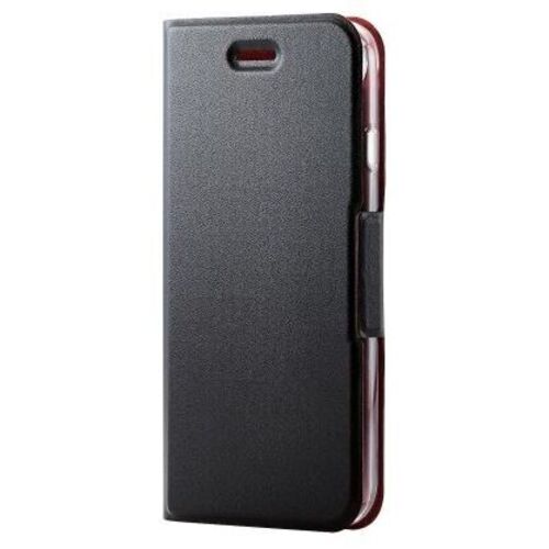 ｉＰｈｏｎｅ　ＳＥ　第３世代／手帳型ケース／ブラック　ＰＭ－Ａ２２ＳＰＬＦＵＢＫ　■お取り寄せ品