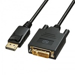 ＤｉｓｐｌａｙＰｏｒｔ－ＤＶＩ変換ケーブル　２ｍ　ＫＣ－ＤＰＤＶＡ２０Ｋ　■お取り寄せ品