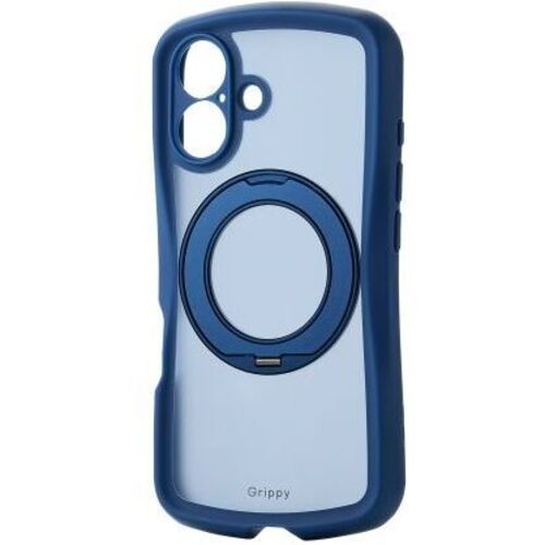 ｉＰｈｏｎｅ　１６／Ｇｒｉｐｐｙ／フレームカラー／極限／ＭＡＧＫＥＥＰスタンド／ネイビー　■お取り寄せ品