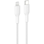 ＢｏｏｓｔＣｈａｒｇｅ　Ｐｒｏ　ＵＳＢ－Ｃ　ｔｏ　Ｌｉｇｈｔｎｉｎｇ　編組ケーブル　２Ｍ　ホワイト　■２営業日内届
