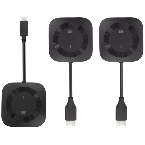 ワイヤレスＨＤＭＩ分配送受信機（１対２分配、ＵＳＢ－Ｃ　ｔｏ　ＨＤＭＩ）　ＲＳ－ＷＬＳＰ２　■２営業日内届