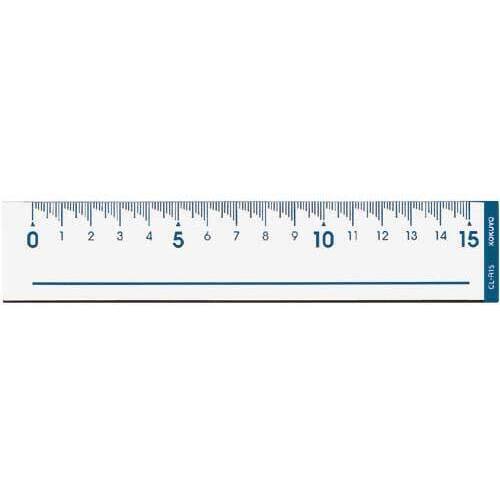 直線定規 メモリサイズ１５ｃｍ イー クイックス インターネットショップ
