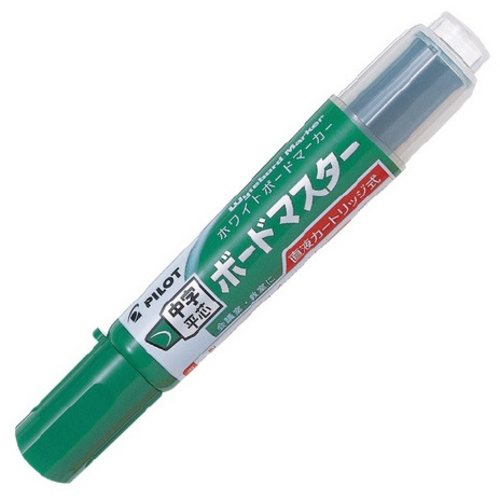 ボードマーカー　ボードマスター　中字平芯　緑