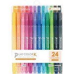 水性サインペンプレイカラーＫ　２４色セット