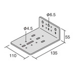 ＰＥ－Ｌ５１　壁固定金具（１個）　【組立サービス付】