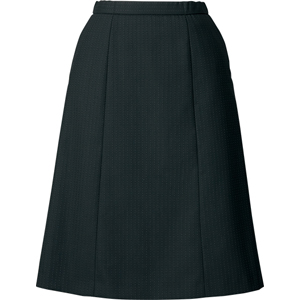 Ａラインスカート　ブラックストライプ　９号　ＡＲ３８８２－２