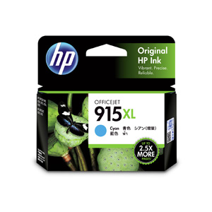 ＨＰ　９１５ＸＬ　インクカートリッジ　シアン　３ＹＭ１９ＡＡ　■２営業日内届