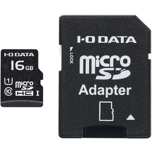 ＵＨＳ－Ｉ　Ｕ１対応ｍｉｃｒｏＳＤＨＣカード　１６ＧＢ　ＭＳＤＵ１－１６ＧＲ　■お取り寄せ品