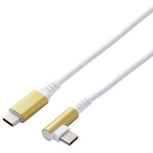 ＵＳＢ２．０ケーブル／Ｃ－Ｃタイプ／３Ａ出力／２．０ｍ／イエロー　Ｕ２Ｃ－ＣＣＬ２０ＮＹＬ－ＩＬ　■お取り寄せ品