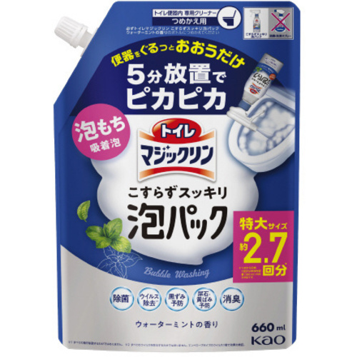 トイレマジこすらずスッキリ泡Ｐウォーターミント替