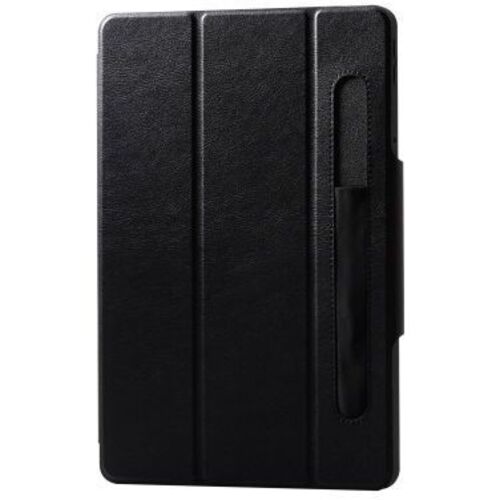 Ｌｅｎｏｖｏ　Ｔａｂ　Ｋ１１用フラップケース／手帳型／タッチペン収納対応／ブラック　■お取り寄せ品
