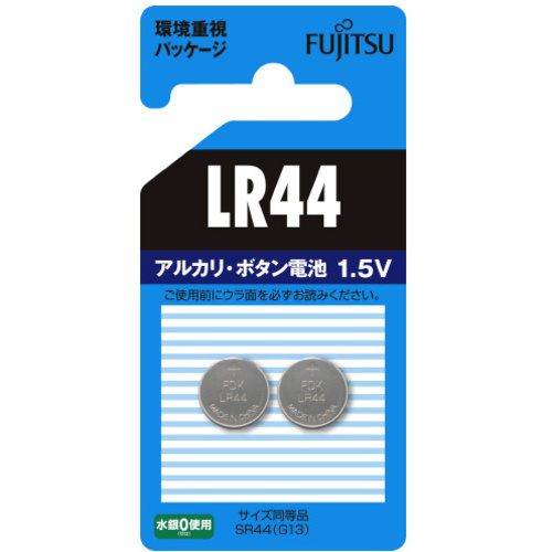 アルカリボタン電池　ＬＲ４４　２個入