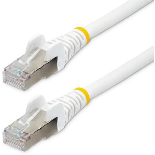 カテゴリ６ＡＬＡＮケーブル／７ｍ／ホワイト／低煙ゼロハロゲン　ＮＬＷＨ－７Ｍ－ＣＡＴ６Ａ－ＰＡＴＣＨ　■お取り寄せ品