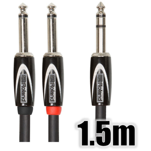 オーディオケーブル／１．５ｍ／ＴＳフォン&times;２－ＴＲＳフォン　ＲＣＣ－５－ＴＲ２８Ｖ２　■お取り寄せ品