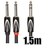 オーディオケーブル／１．５ｍ／ＴＳフォン×２－ＴＲＳフォン　ＲＣＣ－５－ＴＲ２８Ｖ２　■お取り寄せ品