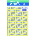 パリオシール　３０２　３号シール　銀Ｘ５　【お取り寄せ品】７営業日以内届