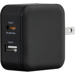 ＵＳＢ－ＡＣ充電器　２ポート　２０Ｗ　ブラック　ＧＨ－ＡＣＵ２ＰＢ－ＢＫ　■お取り寄せ品