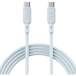 ＵＳＢ２．０　Ｃ－Ｃケーブル　１００Ｗ／４８０Ｍｂ／１ｍ　ブルー　ＡＰＣ－Ｖ１０１０ＳＣＣ－Ｕ２－ＢＬ　■お取り寄せ品