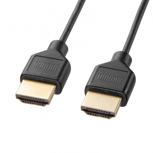 イーサネット対応ハイスピードＨＤＭＩケーブル　２ｍ　スリム＆スモール　ＫＭ－ＨＤ２０－ＳＳ２０Ｎ　■お取り寄せ品